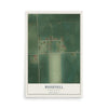 Map of Bushnell, South Dakota, 12 x 18 inch unframed archival matte print