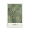 Map of Eagle Butte, South Dakota, 12 x 18 inch unframed archival matte print