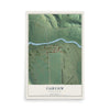 Map of Fairview, South Dakota, 12 x 18 inch unframed archival matte print