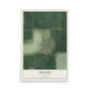 Map of Fulton, South Dakota, 12 x 18 inch unframed archival matte print