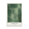 Map of Garden City, South Dakota, 12 x 18 inch unframed archival matte print
