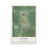 Map of Gayville, South Dakota, 12 x 18 inch unframed archival matte print