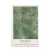 Map of Montrose, South Dakota, 12 x 18 inch unframed archival matte print