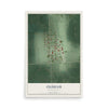 Map of Oldham, South Dakota, 12 x 18 inch unframed archival matte print