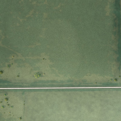 Second close-up of the map of Orient, South Dakota print showing more streets and buildings