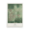 Map of Tea, South Dakota, 12 x 18 inch unframed archival matte print