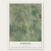 Barfield, Tennessee map print, the full design