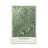 Map of Blountville, Tennessee, 12 x 18 inch unframed archival matte print