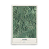 Map of Cosby, Tennessee, 12 x 18 inch unframed archival matte print