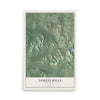 Map of Forest Hills, Tennessee, 12 x 18 inch unframed archival matte print