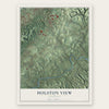 Holston View, Tennessee map print, the full design