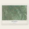 Kittrell, Tennessee map print, the full design