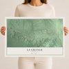 Map of La Grange, Tennessee, 12 x 18 inch unframed archival matte print