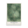 Map of Milledgeville, Tennessee, 12 x 18 inch unframed archival matte print