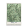 Map of Minor Hill, Tennessee, 12 x 18 inch unframed archival matte print