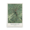 Map of Mountain City, Tennessee, 12 x 18 inch unframed archival matte print