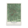 Map of Nolensville, Tennessee, 12 x 18 inch unframed archival matte print