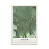 Map of Palmer, Tennessee, 12 x 18 inch unframed archival matte print
