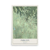 Map of Park City, Tennessee, 12 x 18 inch unframed archival matte print