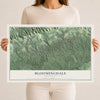Map of Bloomingdale, Tennessee, 12 x 18 inch unframed archival matte print