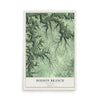 Map of Dodson Branch, Tennessee, 12 x 18 inch unframed archival matte print