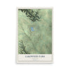 Map of Lakewood Park, Tennessee, 12 x 18 inch unframed archival matte print