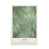 Map of Lyles, Tennessee, 12 x 18 inch unframed archival matte print