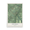 Map of Pine Crest, Tennessee, 12 x 18 inch unframed archival matte print