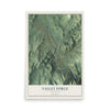 Map of Valley Forge, Tennessee, 12 x 18 inch unframed archival matte print