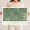 Map of Thompson's Station, Tennessee, 12 x 18 inch unframed archival matte print