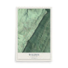 Map of Walden, Tennessee, 12 x 18 inch unframed archival matte print