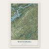 Whitesburg, Tennessee map print, the full design