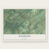 Wildwood, Tennessee map print, the full design