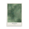 Map of Williston, Tennessee, 12 x 18 inch unframed archival matte print