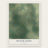 Beaver Creek, Texas map print, the full design