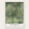 Ben Wheeler, Texas map print, the full design