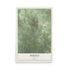 Map of Burnet, Texas, 12 x 18 inch unframed archival matte print