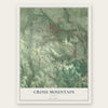 Cross Mountain, Texas map print, the full design