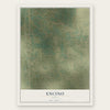 Encino, Texas map print, the full design