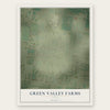 Green Valley Farms, Texas map print, the full design
