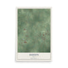 Map of Hudson, Texas, 12 x 18 inch unframed archival matte print