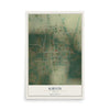 Map of Kirvin, Texas, 12 x 18 inch unframed archival matte print