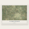 La Moca Ranch, Texas map print, the full design