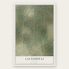 Las Lomitas, Texas map print, the full design