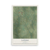Map of Latexo, Texas, 12 x 18 inch unframed archival matte print