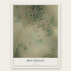 McCaulley, Texas map print, the full design