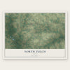 North Zulch, Texas map print, the full design