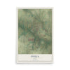 Map of Ovilla, Texas, 12 x 18 inch unframed archival matte print