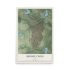 Map of Brushy Creek, Texas, 12 x 18 inch unframed archival matte print