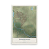 Map of Eidson Road, Texas, 12 x 18 inch unframed archival matte print